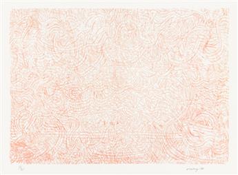 MARK TOBEY Two lithographs: Mandarin and Flowers * Ritual.